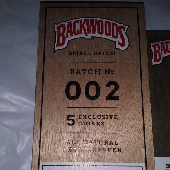 Backwoods Small Batch No. 002 Rare LIMITED EDITION Collectible (EMPTY BOX) - Picture 2 of 3